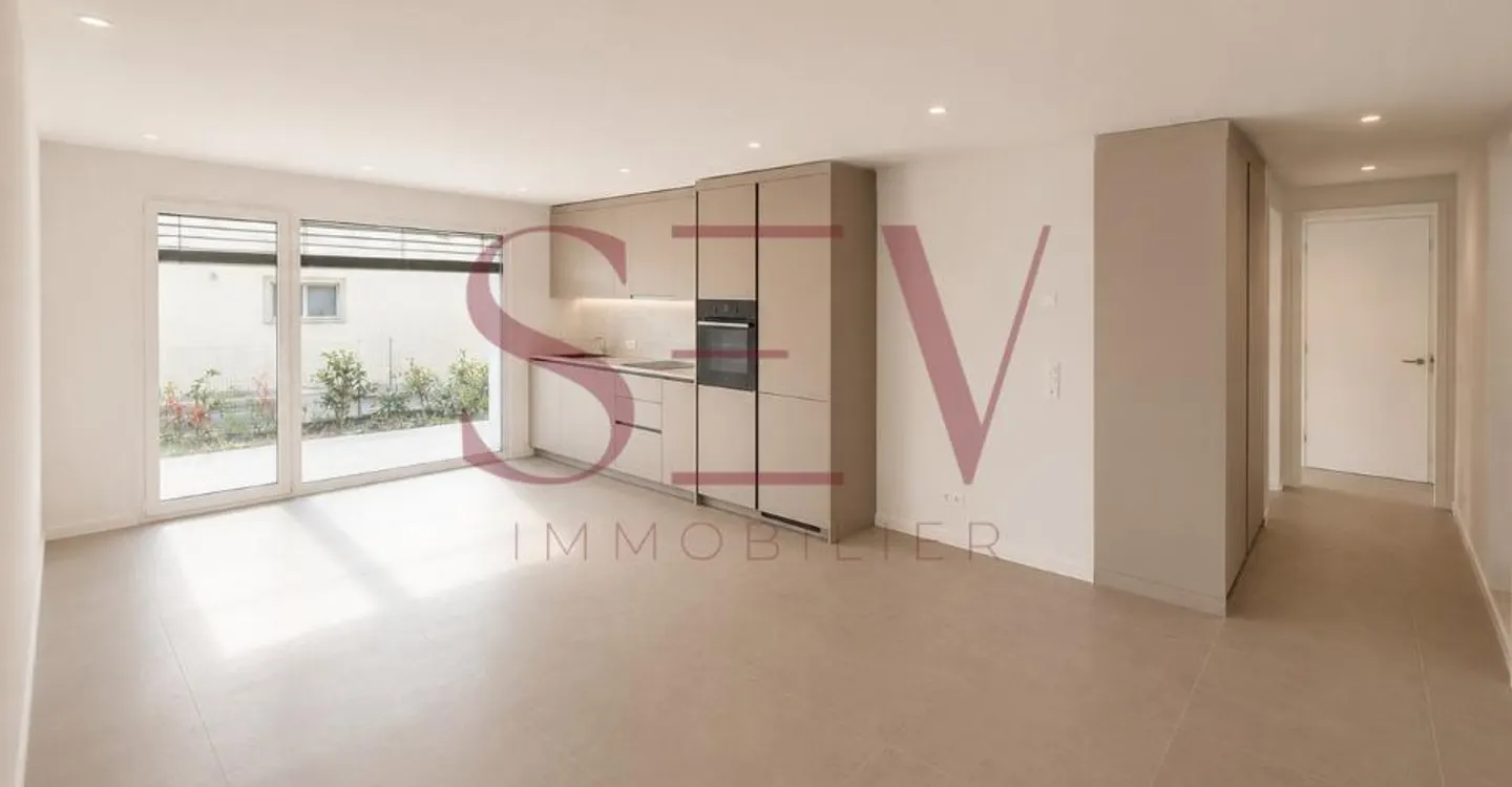 Superb 3.5 room new apartment with terrace & garden - Photo 3 of 6