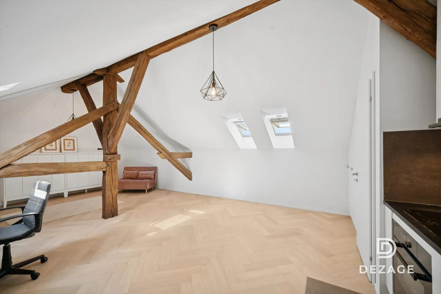 Bavois : Duplex de haute qualité - lumineux et calme avec un accès rapide à Yverdon - Photo 8 sur 11