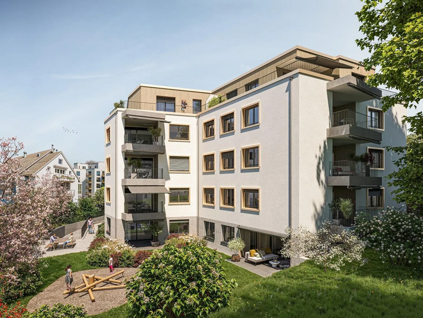 Modernes Apartment in Oerlikon - Foto 1 von 6