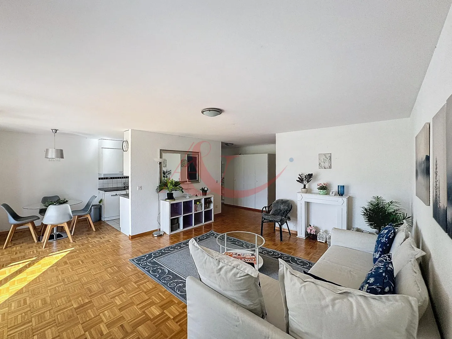 Möblierte 3,5-Zimmer-Wohnung in Gland - Foto 3 von 8