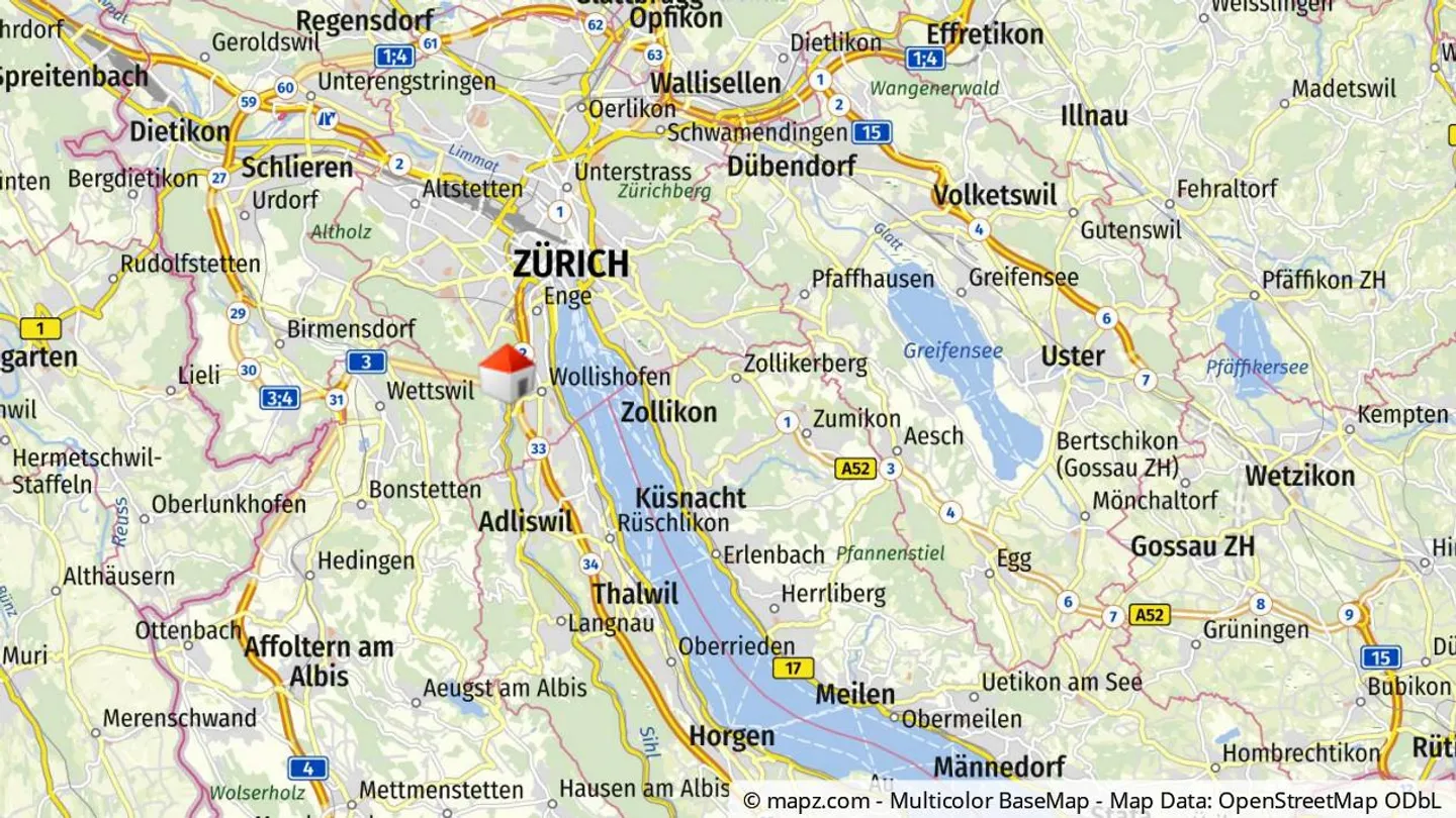 Modernes Apartment an der Sihl - Foto 12 von 14