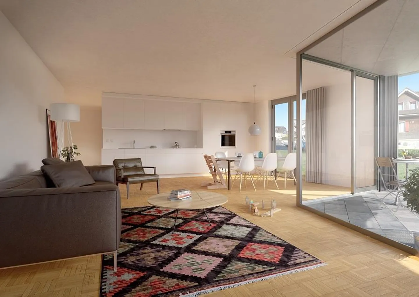 Bellissimo appartamento di 3,5 stanze - Foto 1 di 8