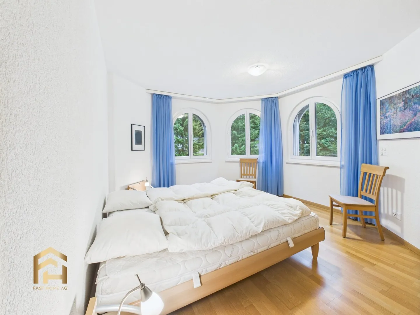 Appartamento elegante 3.5 con balcone e camino in posizione soleggiata di Leukerb - Foto 3 di 13
