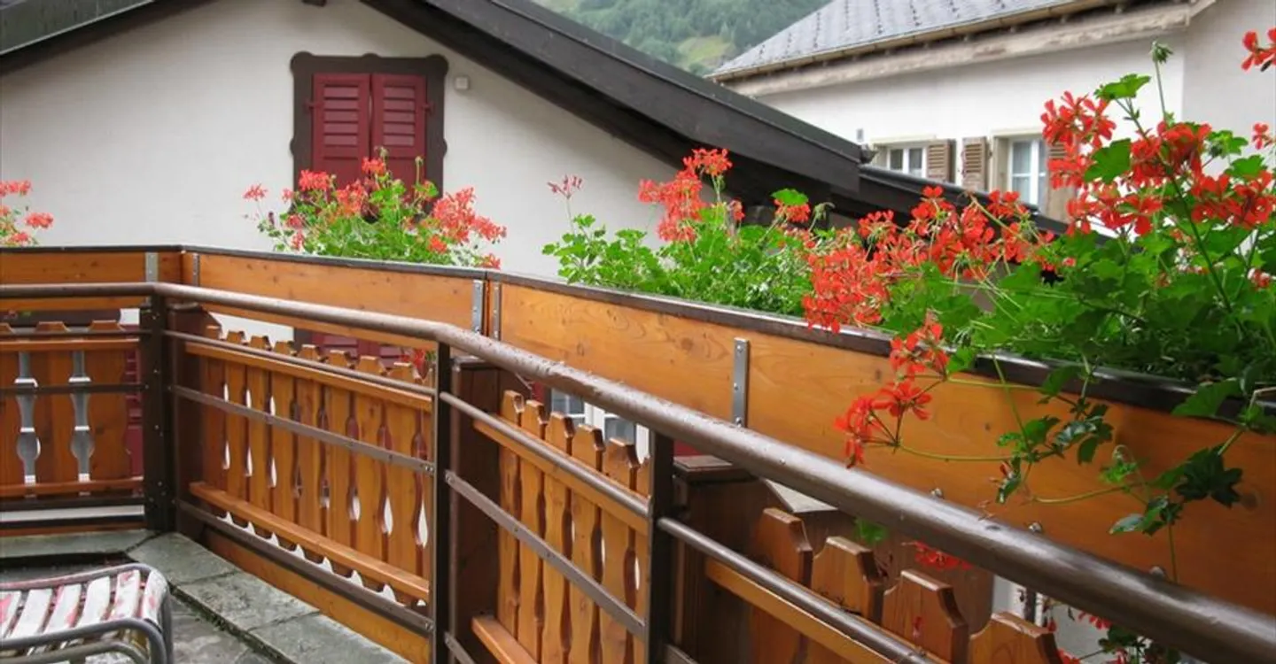 Hotel Restaurant in the Center with Terrace, rustic in typical Valais style. - Photo 1 of 7