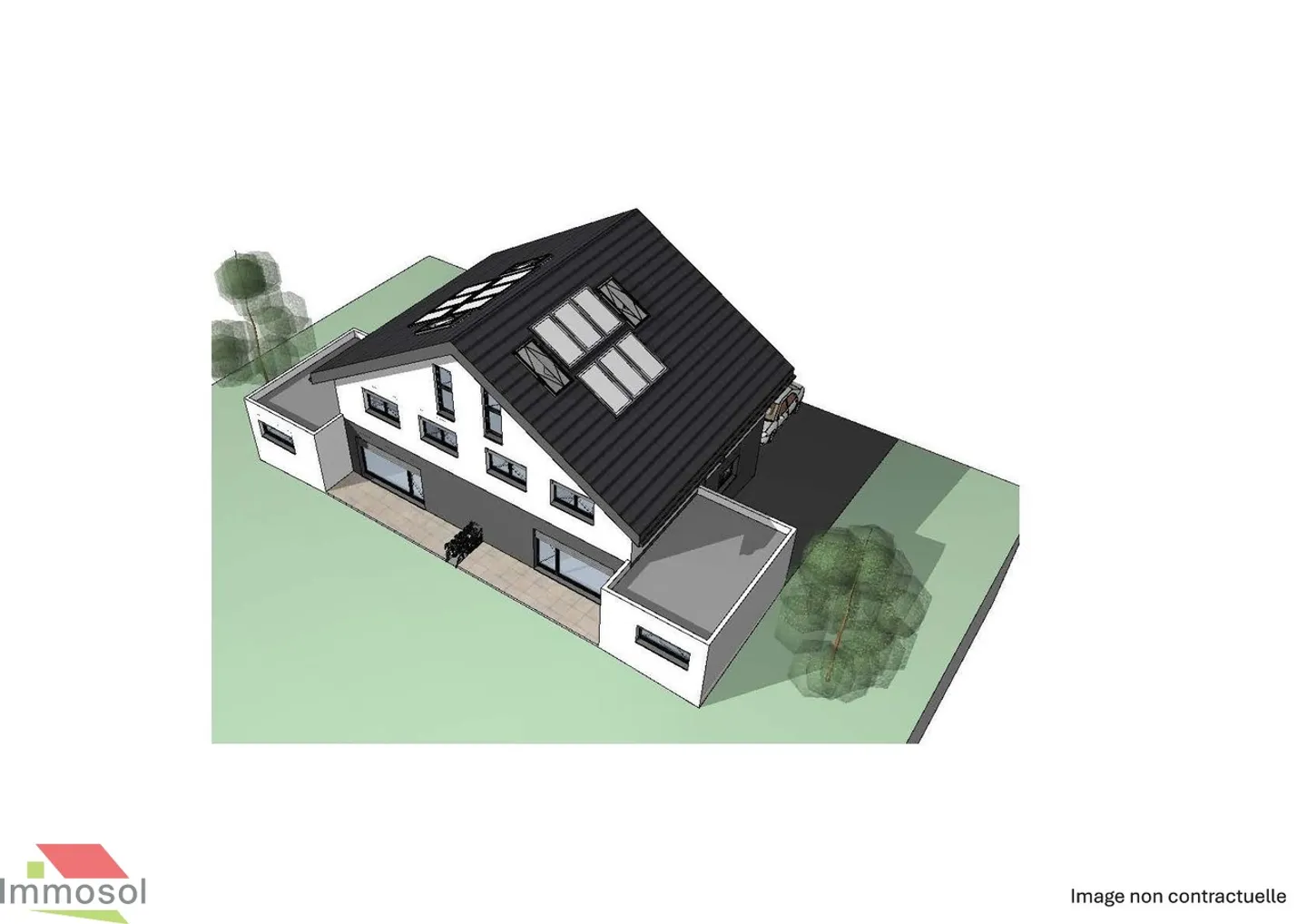 Doppelhaus auf Plan - 5.5 Zimmer - Keller - Garten - Garage - Foto 1 von 7