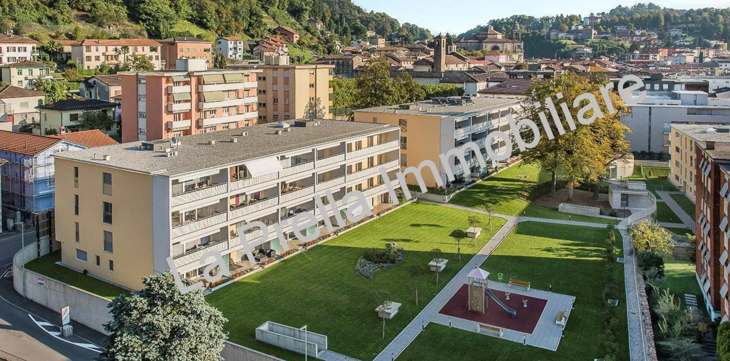 Mendrisio, 2.5 locali con piscina, wellness e parco - Foto 1 di 13