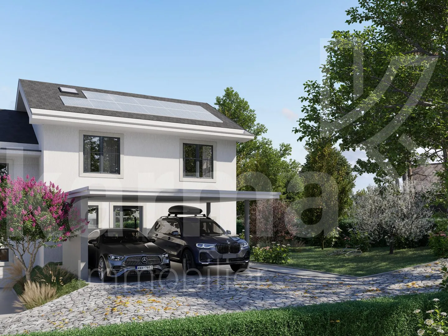 New project of 3 semi-detached villas - VILLA A - Photo 4 of 4