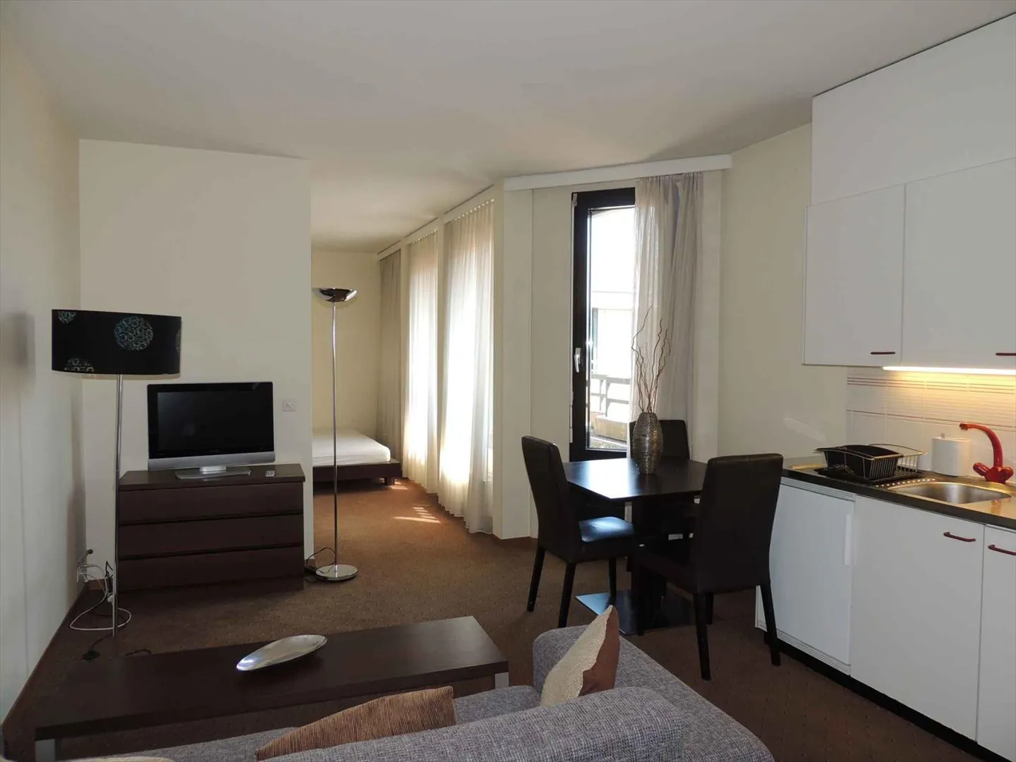 Furnished 1-room apartment - Photo 4 of 12