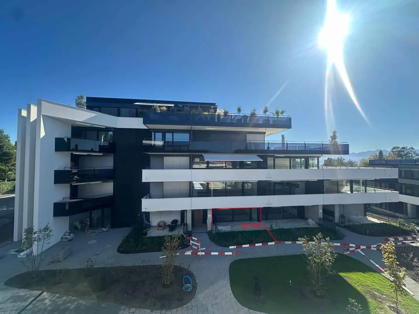 New promotion: 3.5-room apartment with terraces and gardens - Photo 9 of 13