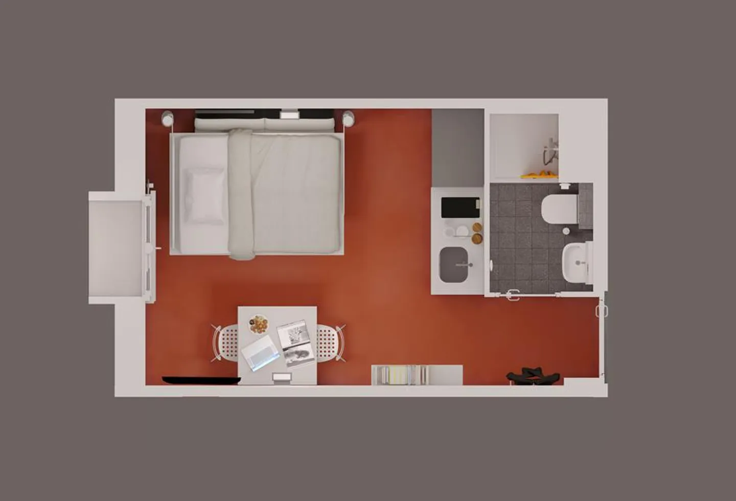 A furnished studio - CHF 300.00 voucher offered! - Photo 2 of 10