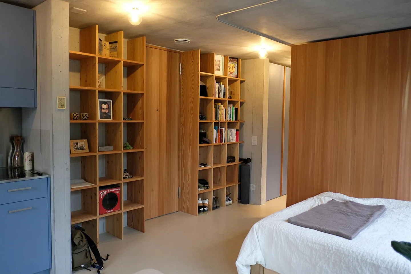 Appartement moderne 1 pièce dans la maison en cluster NOMAD à Chur - Photo 3 sur 12