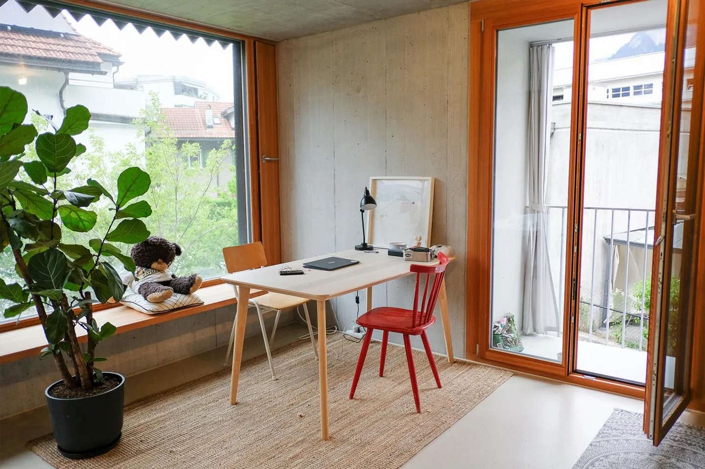 Appartement moderne 1 pièce dans la maison en cluster NOMAD à Chur - Photo 5 sur 12