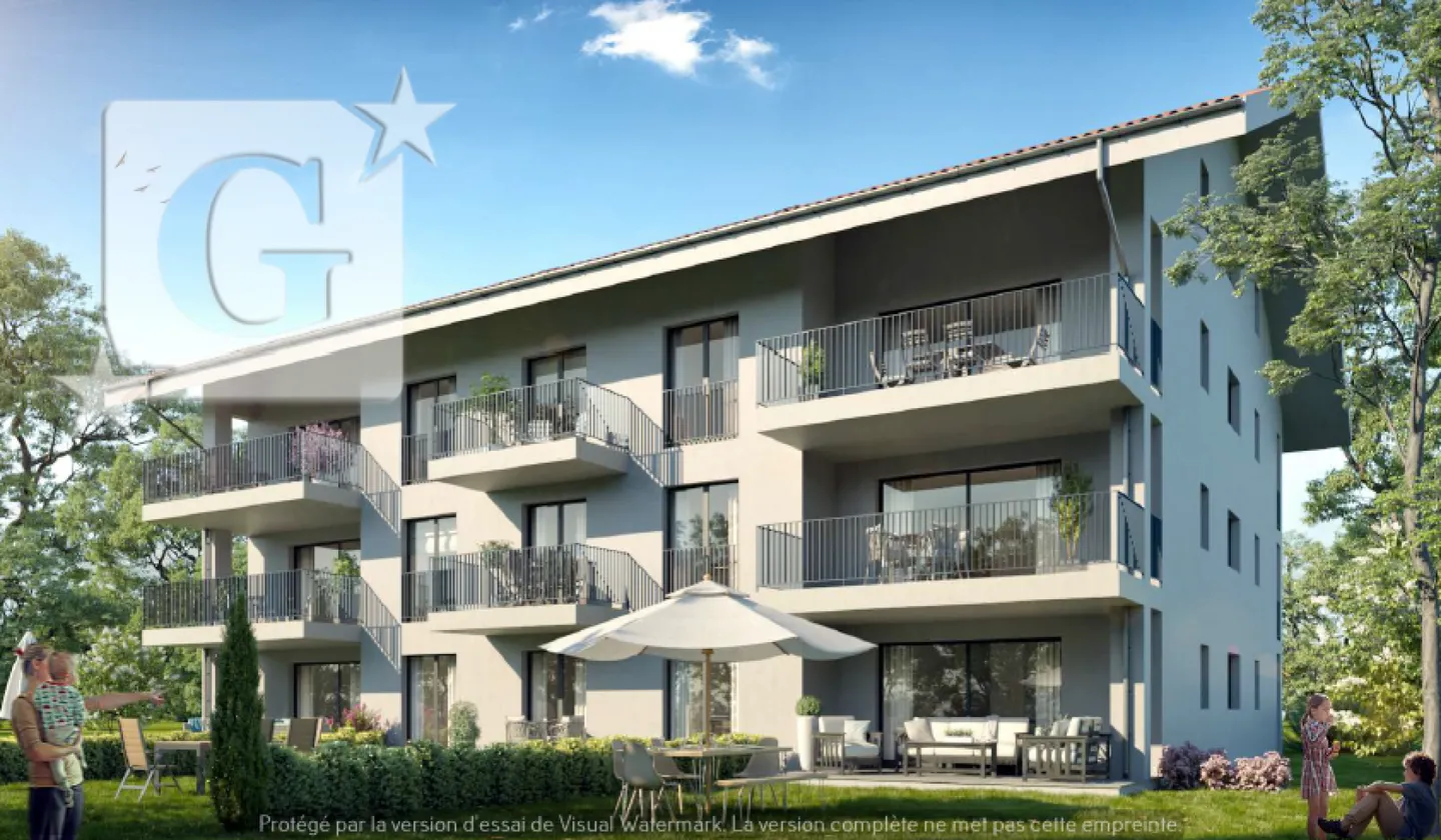 Need peace and space? Gefimmo has what you need! New 2.5-room apartment in Bex - Photo 1 of 2