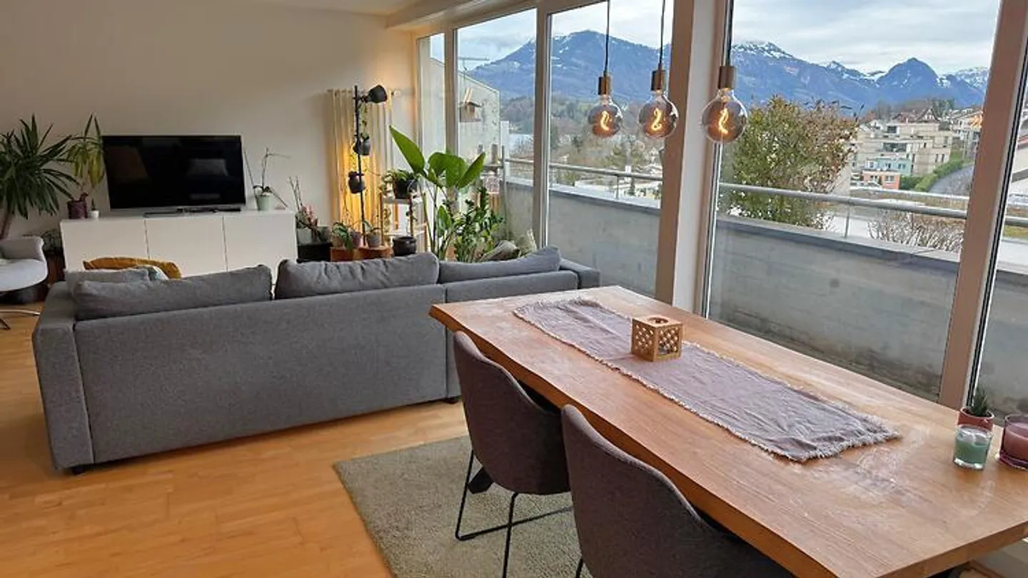 3½ ROOM ATTIC APARTMENT IN LUCERNE, FURNISHED, TEMPORARY - Photo 1 of 10