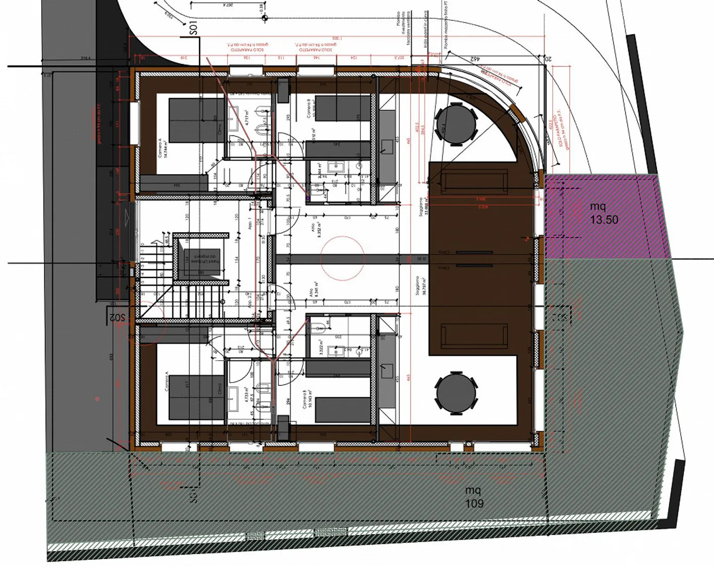 NUOVA COSTRUZIONE AL GREZZO (PERSONALIZZABILE), SPAZIOSO, CON GIARDINO - Foto 22 di 22