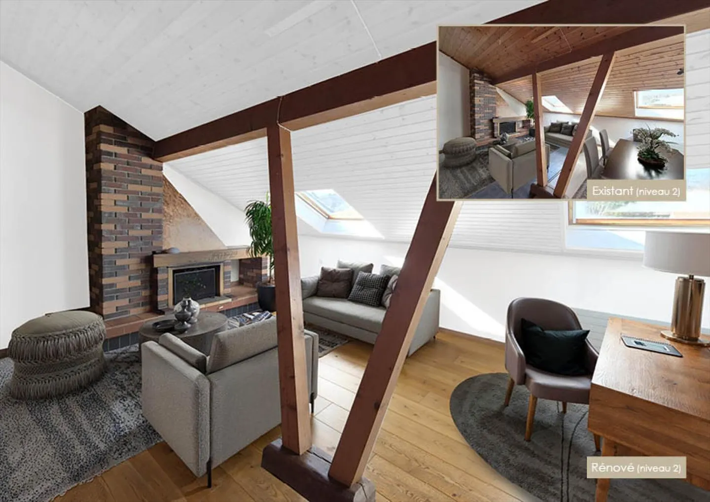 Appartamento duplex di 6,5 stanze nel cuore di Moiry - Foto 6 di 10
