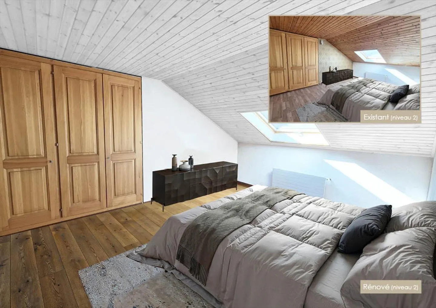 Appartamento duplex di 6,5 stanze nel cuore di Moiry - Foto 7 di 10