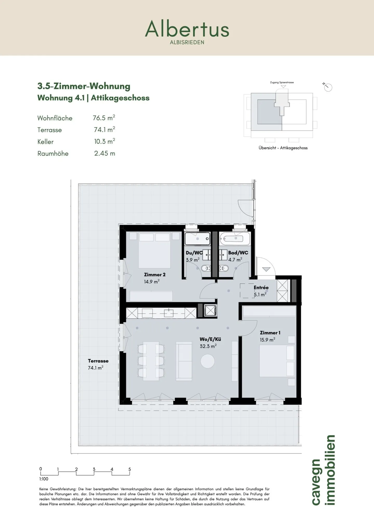 Appartements terrasses exclusifs avec vue imprenable sur l'Uetliberg - Photo 10 sur 10