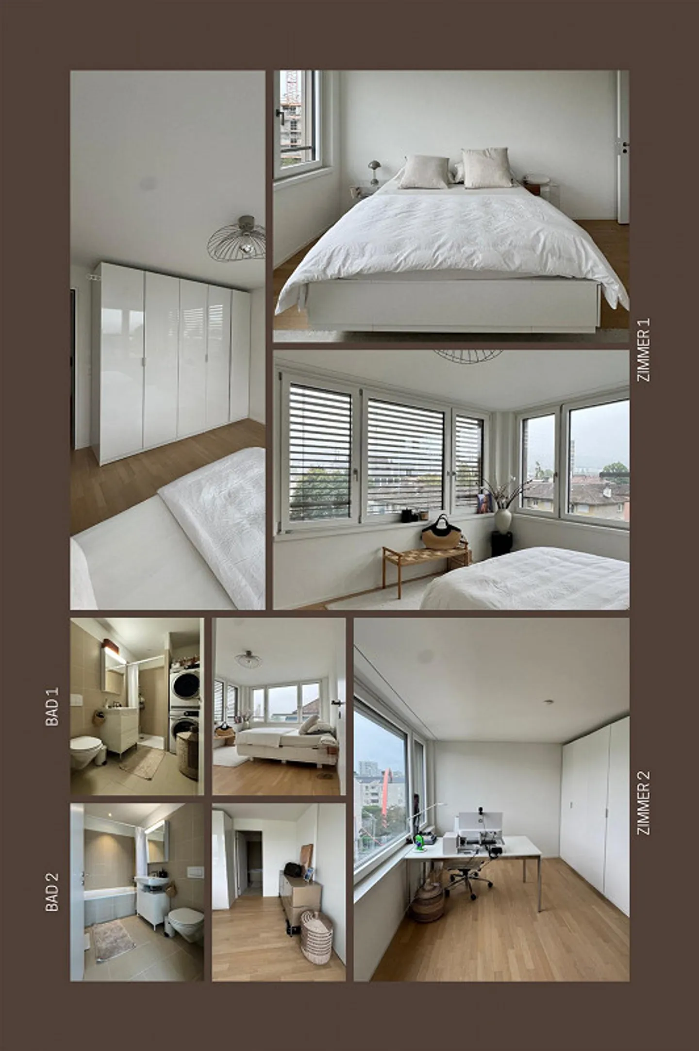 Appartamento moderno di 3,5 locali nel cuore di Altstetten con balcone - Foto 4 di 6