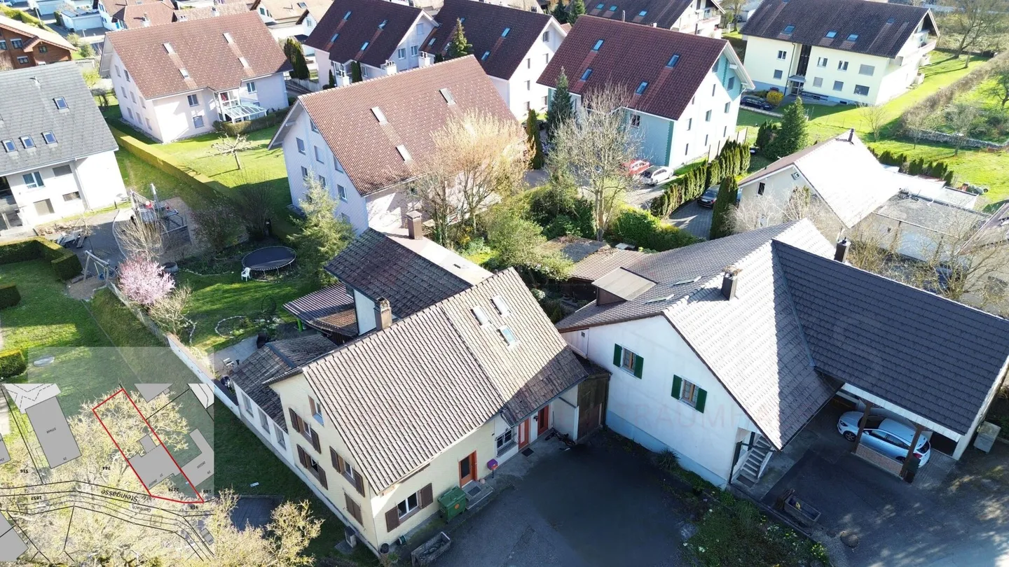 Charmantes Zweifamilienhaus in Niederbipp - ruhige Lage, grosser Garten und vielseitiges Potenzial - Foto 24 di 24