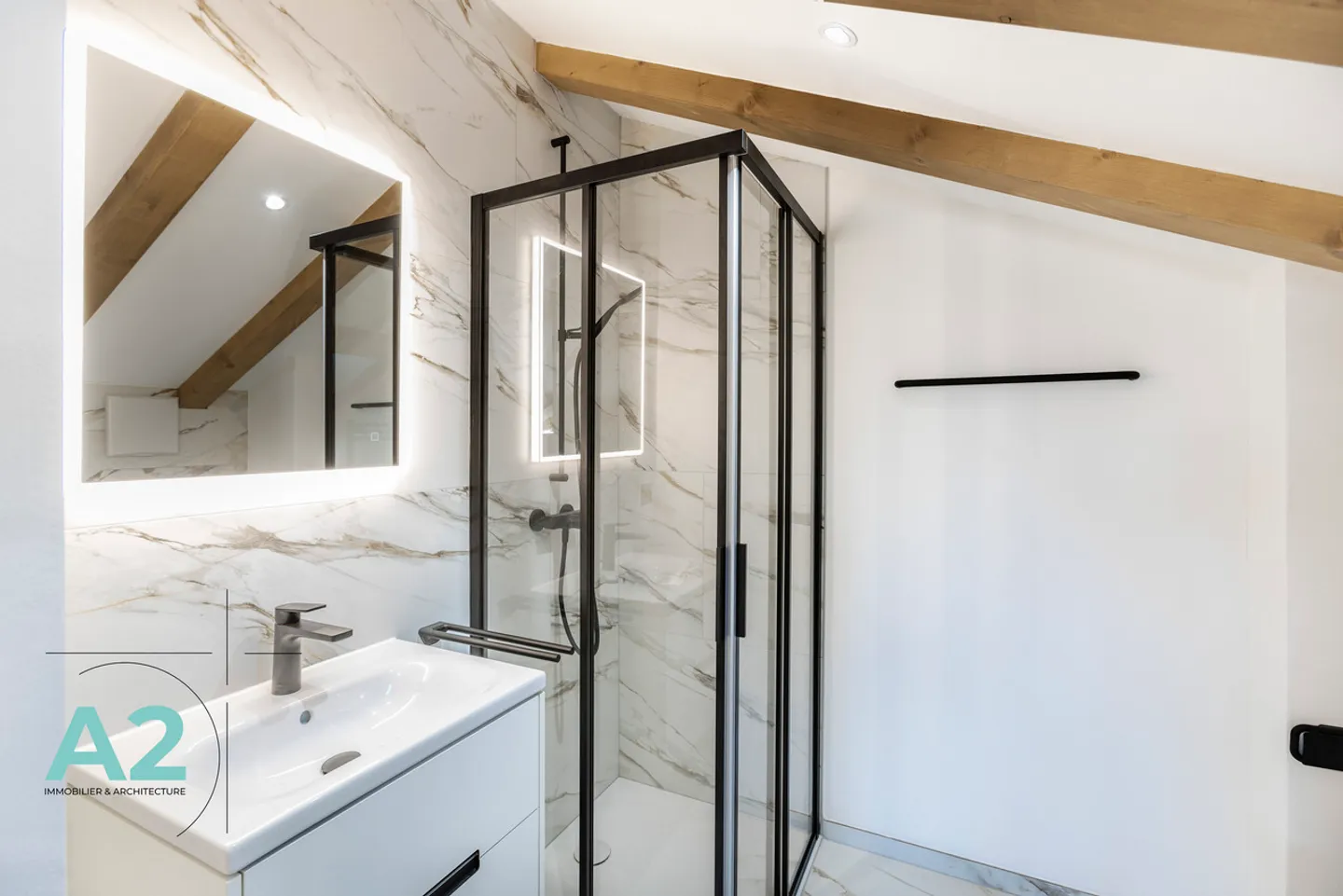 Nouvel appartement de 3,5 pièces, orienté nord-est avec jardin - Photo 8 sur 10