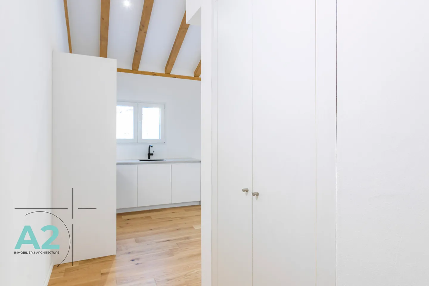 Nouvel appartement de 3,5 pièces, orienté nord-est avec jardin - Photo 9 sur 10