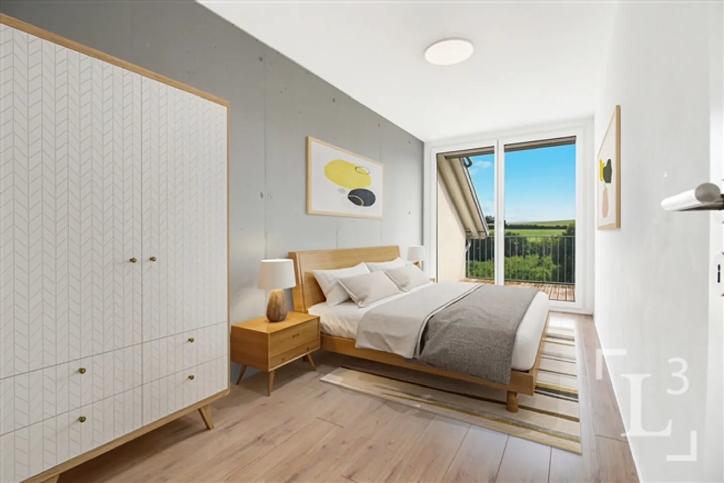 Maison à pignon moderne avec jardin et vue sur les Alpes - Photo 10 sur 16