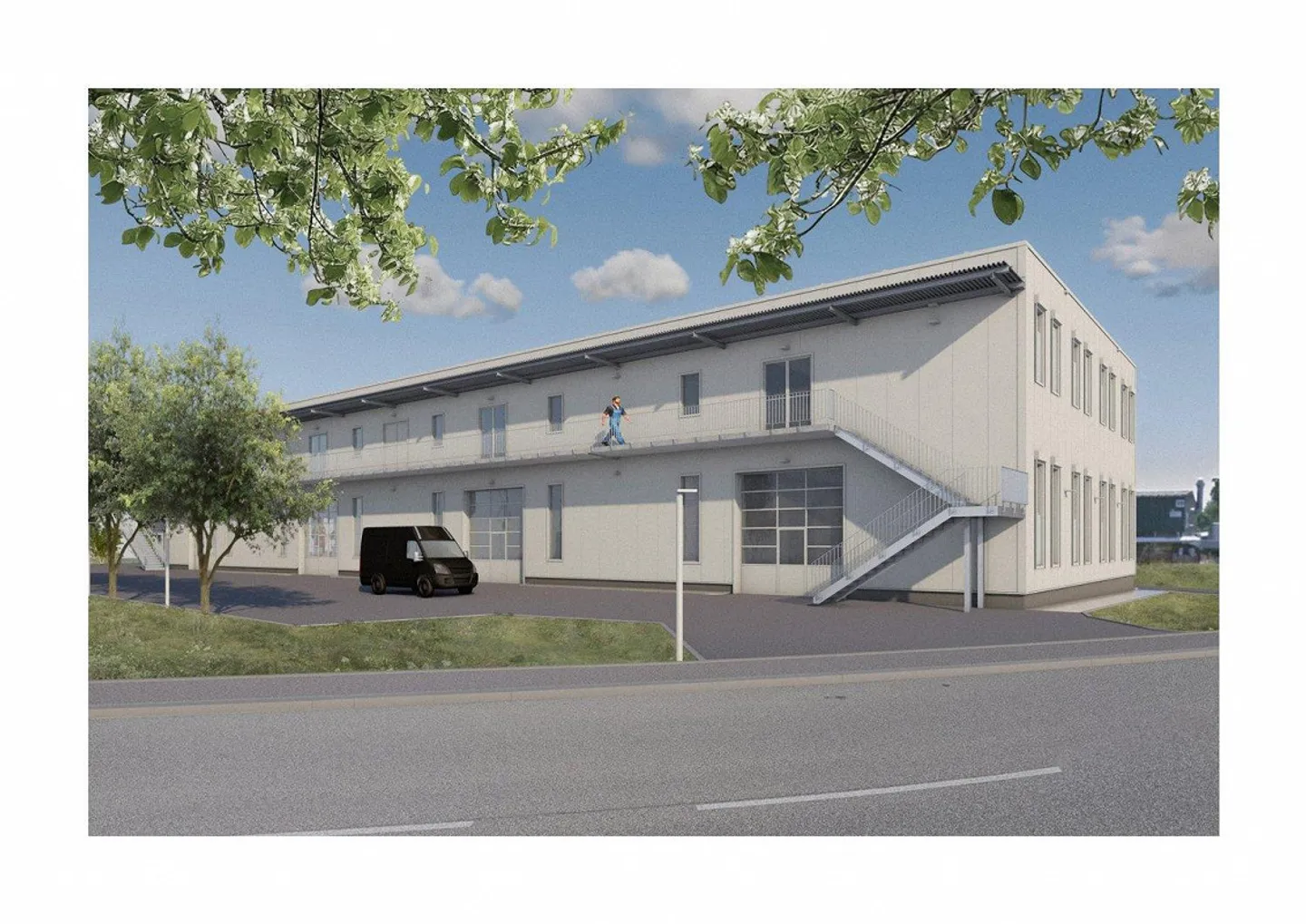 Nouvelle Halle Commerciale CHF 150.00/m2 - Photo 1 sur 2
