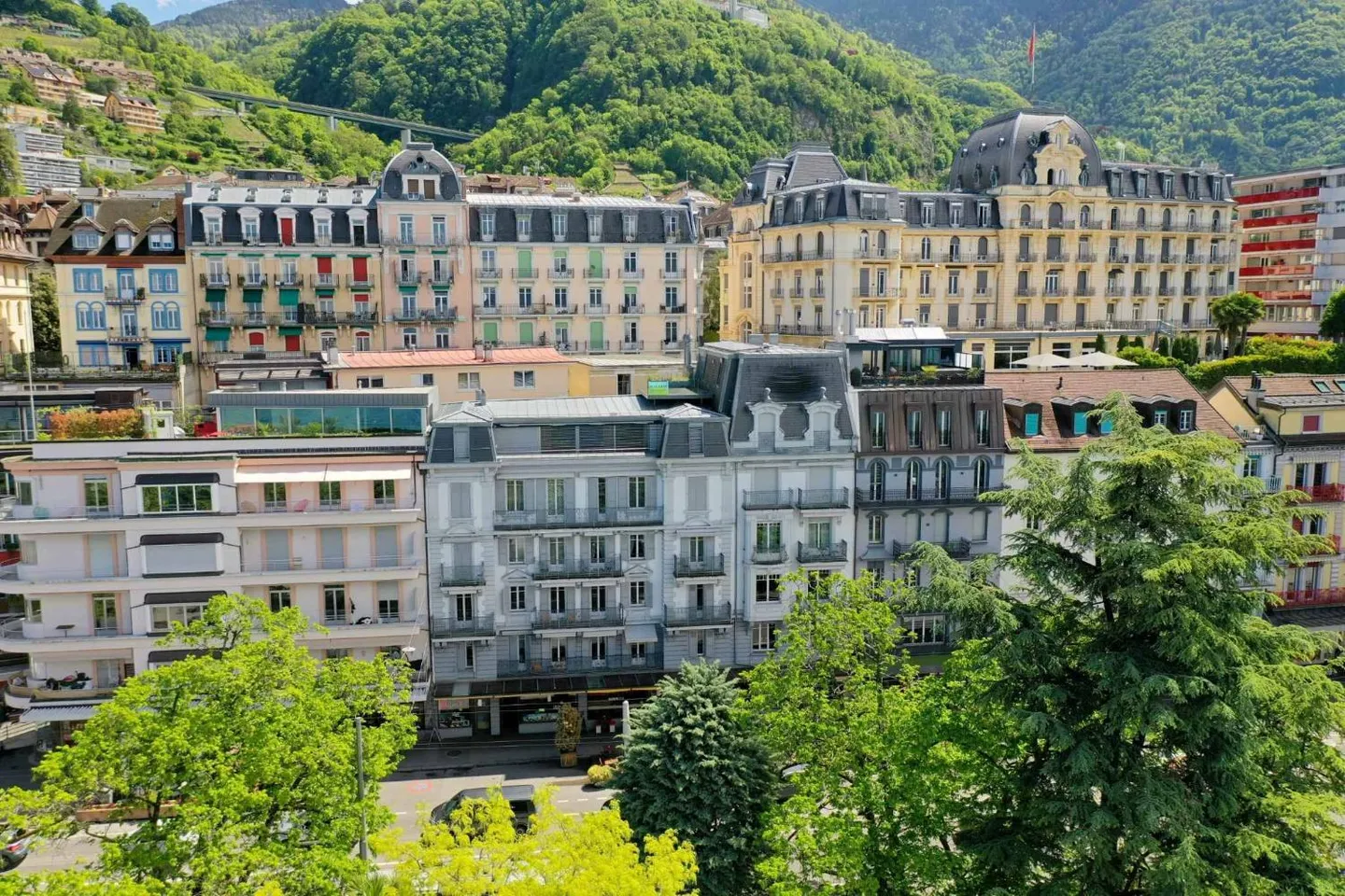 Prächtige 4.5-Zimmer-Wohnung im Zentrum von Montreux - Photo 12 sur 12