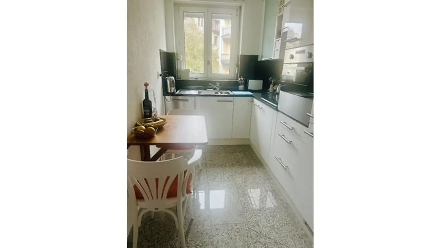 APPARTAMENTO 2½ STANZE A ZURIGO - DISTRETTO 7 HOTTINGEN, ARREDATO, TEMPORANEO - Foto 4 di 5