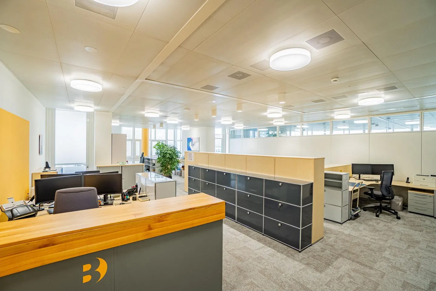 Bright office space in White Plaza with outdoor areas for rent in Basel - Photo 2 of 11