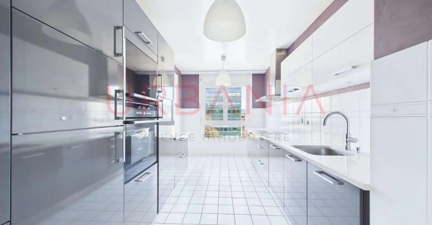 Superbo appartamento luminoso di 6 stanze con ascensore privato e balconi - Foto 5 di 11