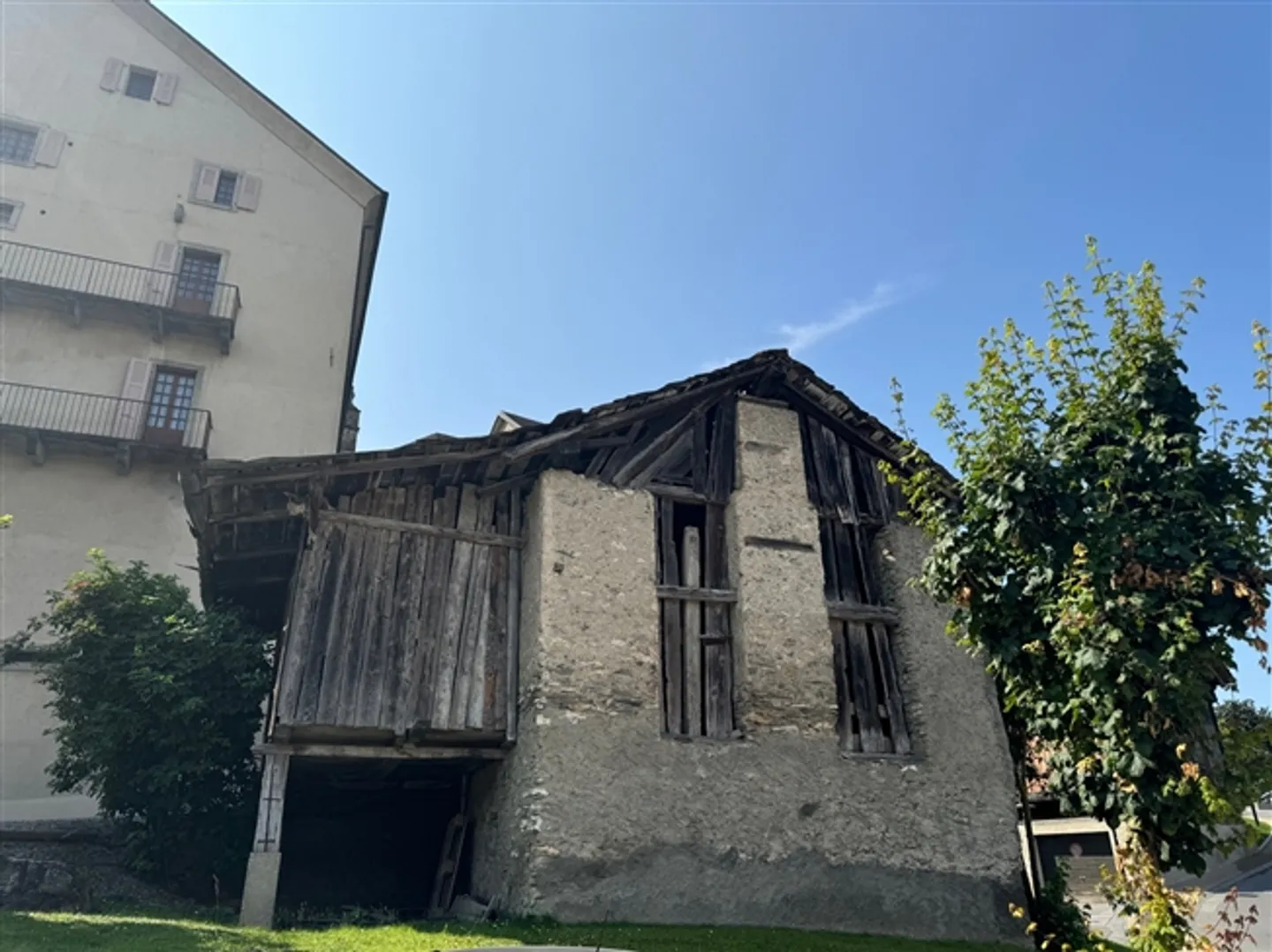 «Scheune - Autorisierter Zweitwohnsitz - Lens - ALLEINVERTRETER» - Foto 5 von 5