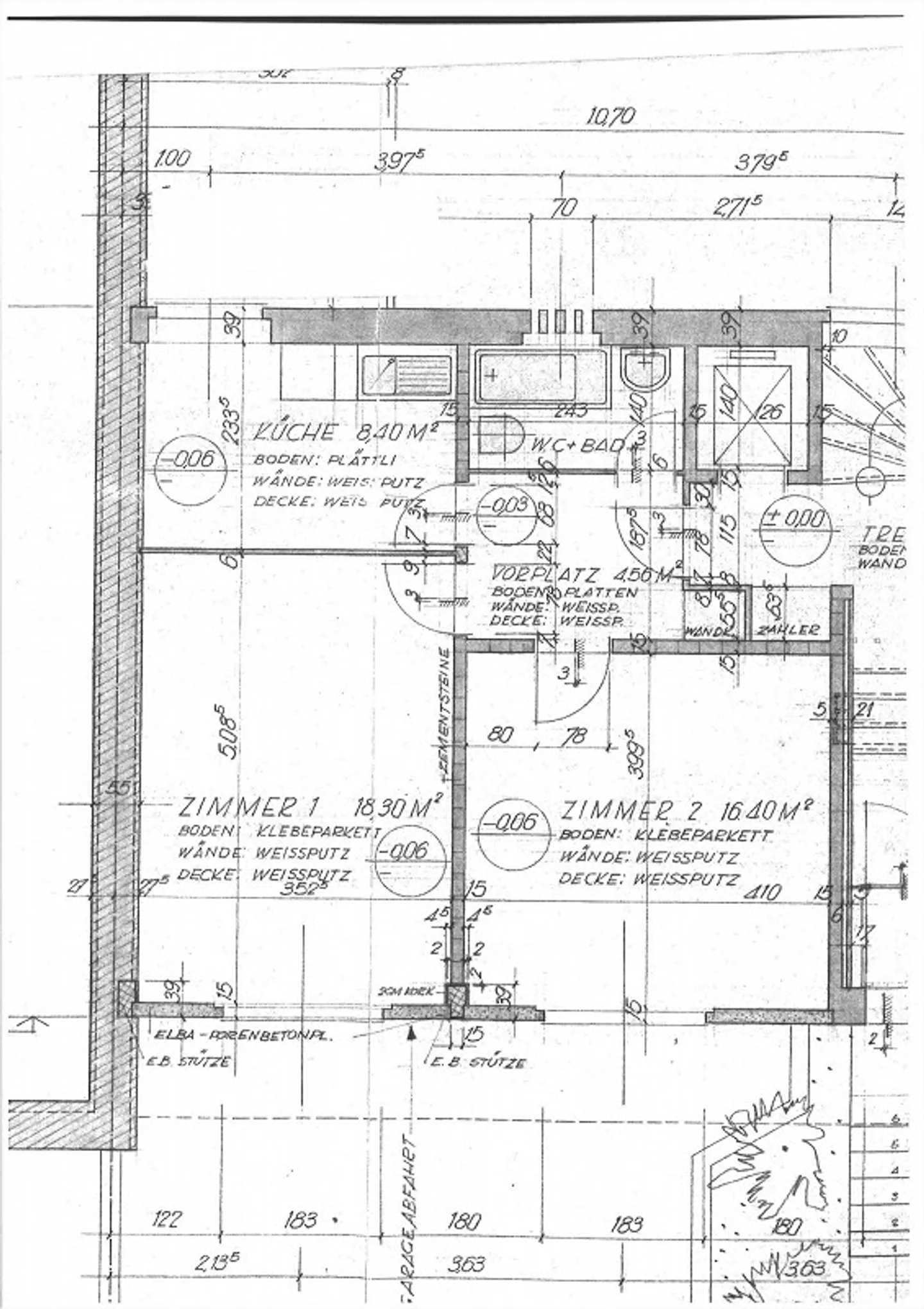 Sanierte 2-Zi'-Whg mit Lift an beliebter Lage im Bachletten-Quartier - Foto 10 von 11