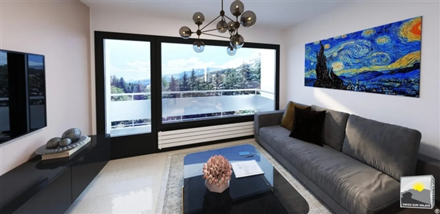 "ÉCRIN" Apartment 2.5 rooms of 73 m² for sale Crans-Montana, Switzerland - Photo 3 of 20