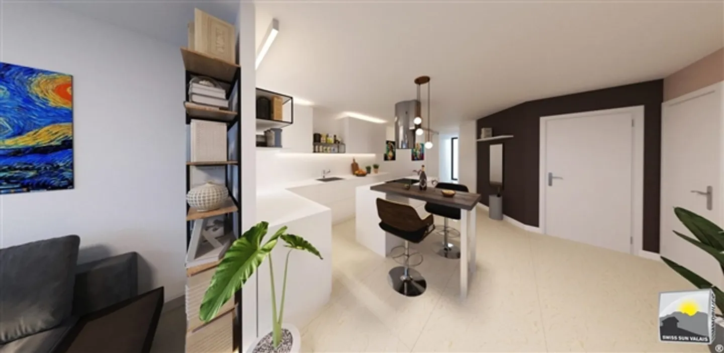 "ÉCRIN" Apartment 2.5 rooms of 73 m² for sale Crans-Montana, Switzerland - Photo 4 of 20