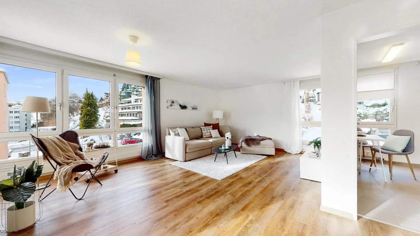 Geräumige 4.5 Zimmerwohnung - Foto 1 von 8