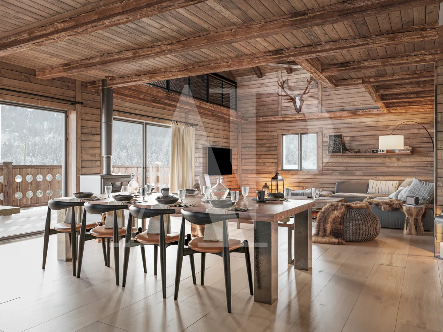 Exclusivité - Parcelles avec permis en force à vendre pour 2 chalets - Foto 6 von 13