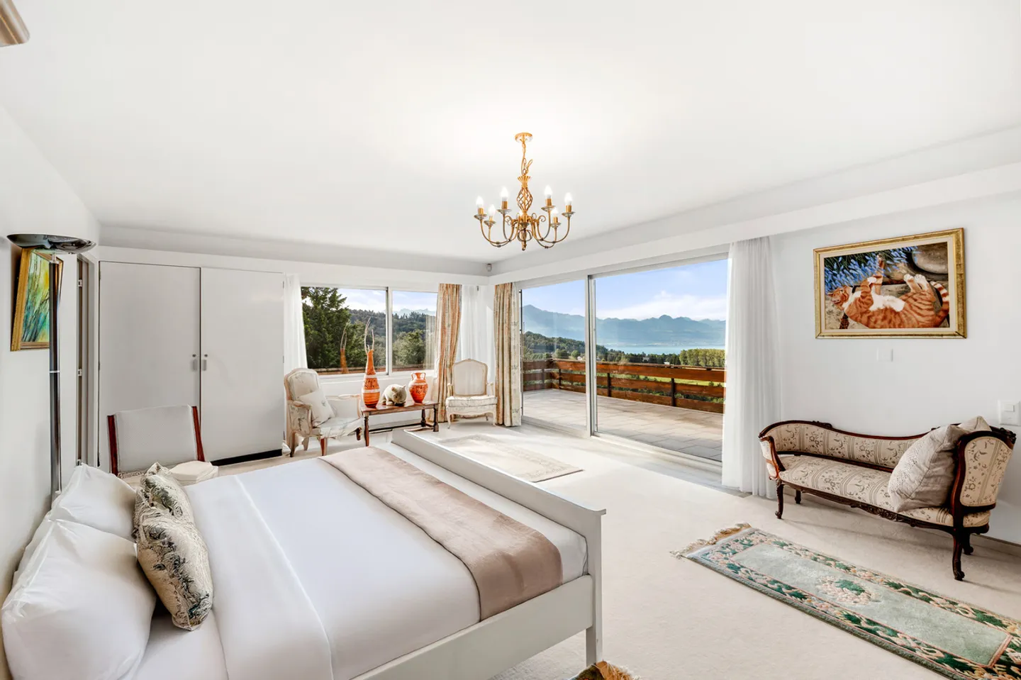 Architect-designed property with great privacy, stunning view of the lake, Lausanne - Photo 10 of 13