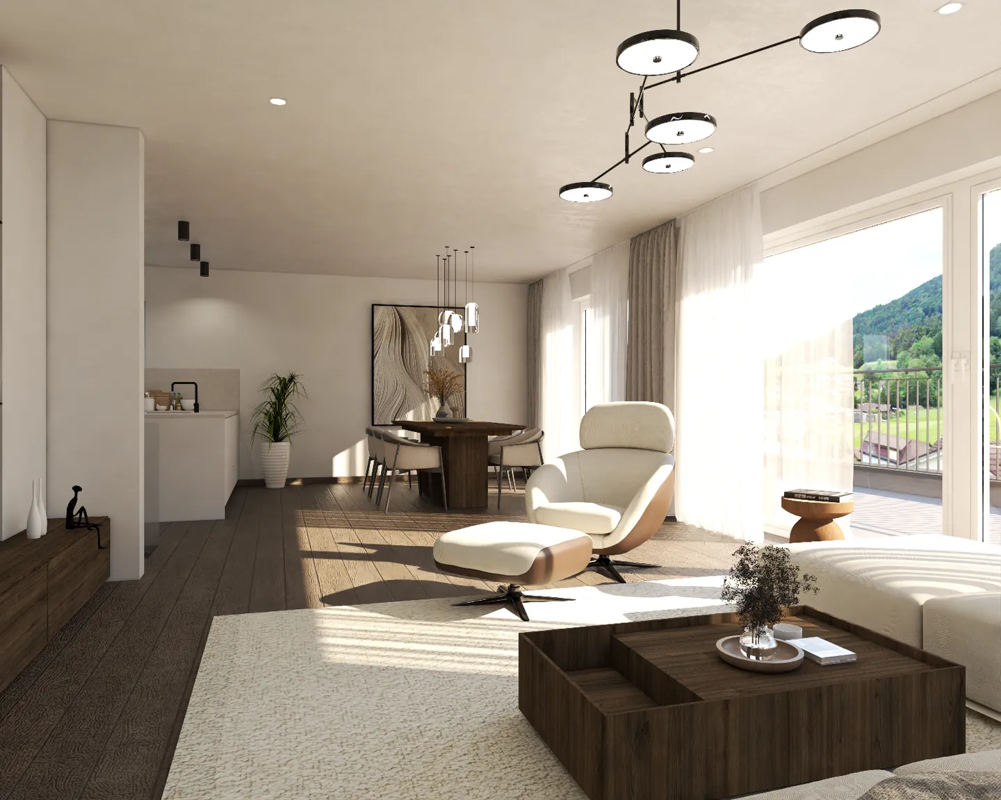 Exklusive Neubau-Villa in Schwarzenberg mit atemberaubendem Ausblick - Foto 4 von 20