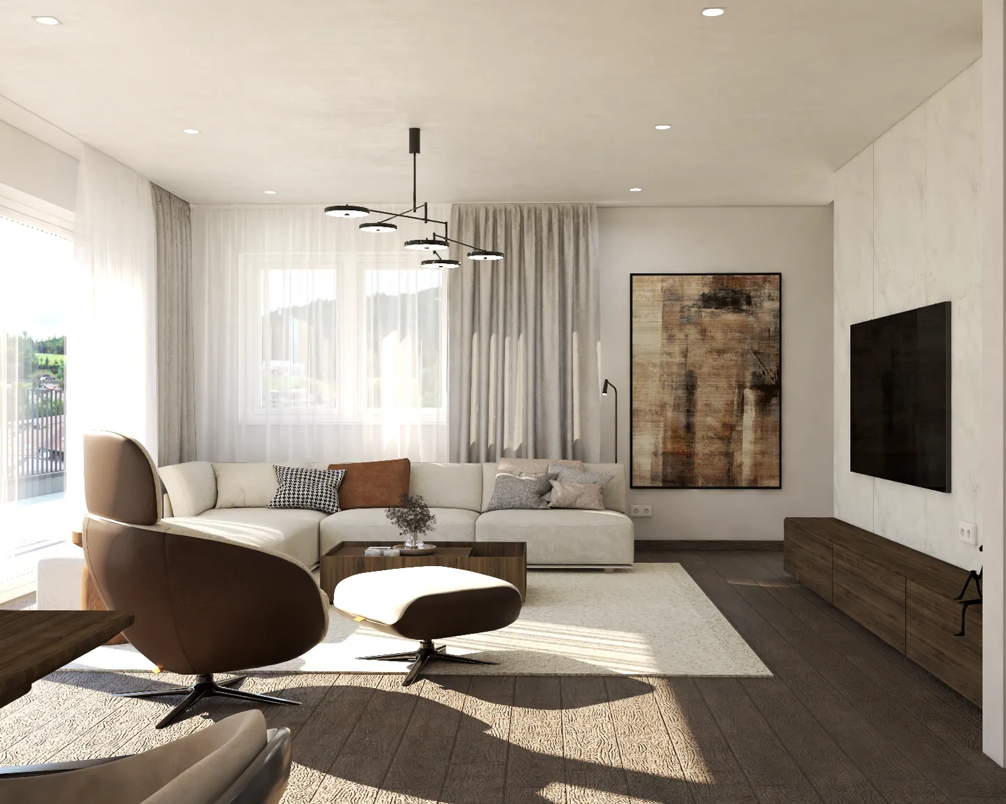 Exklusive Neubau-Villa in Schwarzenberg mit atemberaubendem Ausblick - Foto 5 von 20