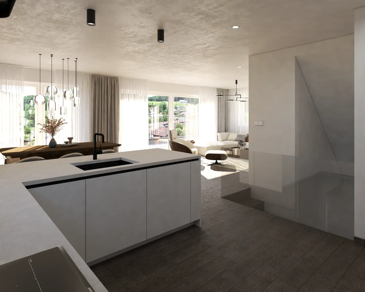 Exklusive Neubau-Villa in Schwarzenberg mit atemberaubendem Ausblick - Foto 8 von 20