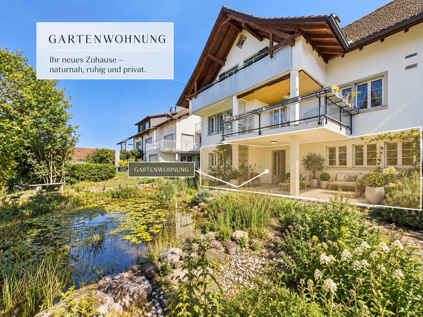 Un meraviglioso appartamento con giardino cerca il suo residente - Foto 2 di 13