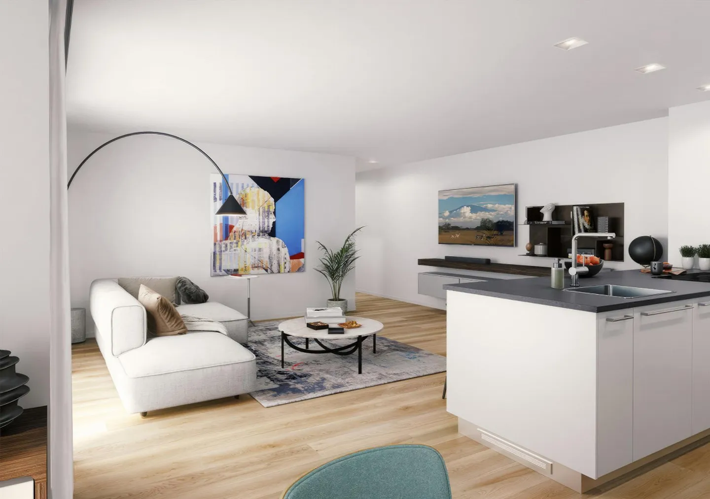 Appartamento moderno B10 nel cuore di Zurigo-Affoltern - Foto 3 di 5