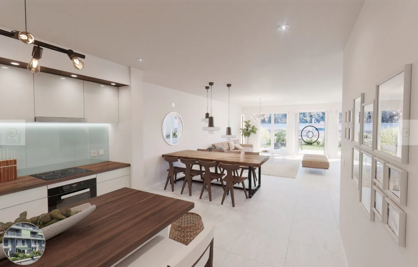 Duplex urbain avec jardin - Photo 2 sur 10