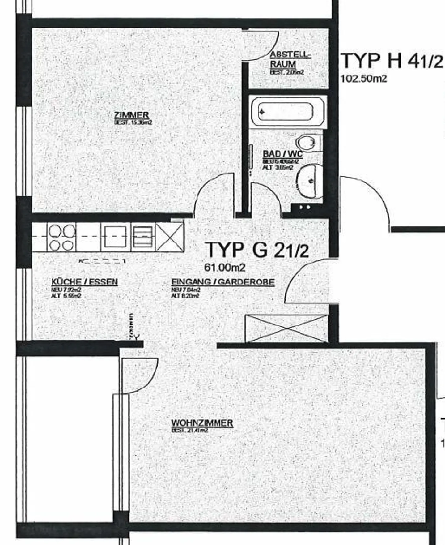 Gemütliche 2-Zimmer-Wohnung in Beringen - Foto 6 von 6