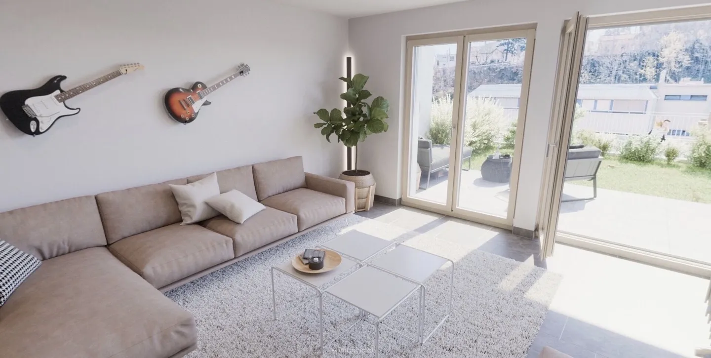 Duplex urbain avec jardin - Photo 3 sur 10