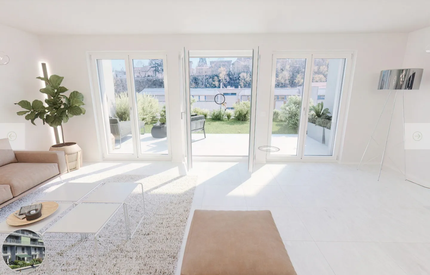 Duplex urbain avec jardin - Photo 4 sur 10