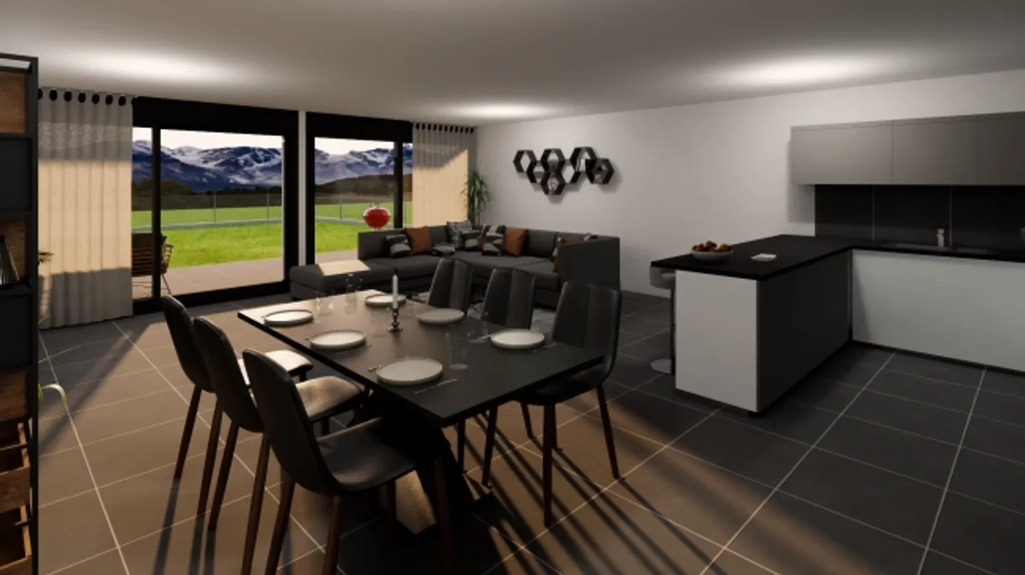 Il futuro dell'abitare a Sementina - Villa indipendente con 6,5 stanze in costruzione - Foto 5 di 9