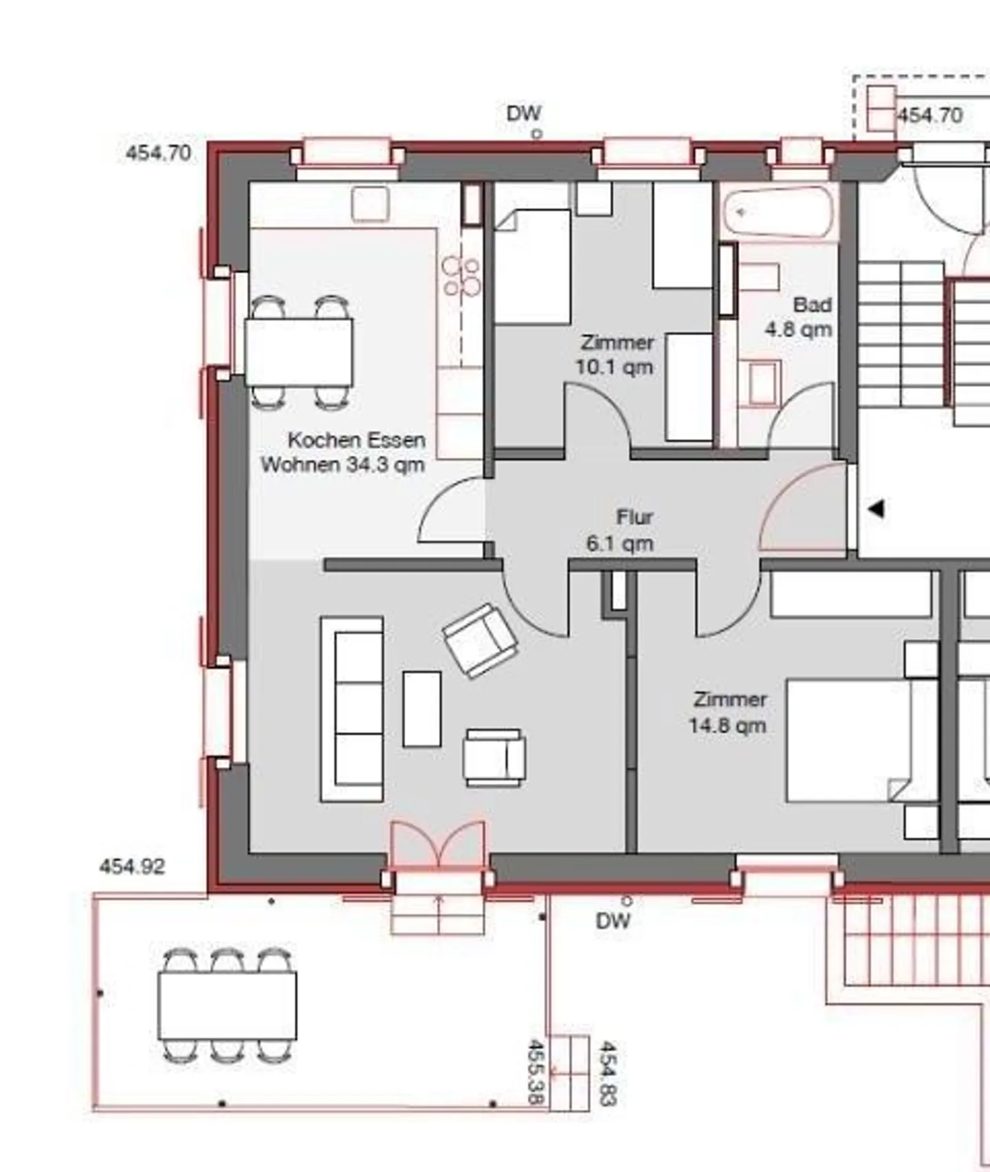 Eine Wohnung zum wohlfühlen - Foto 7 von 7